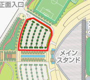 正面北駐車場