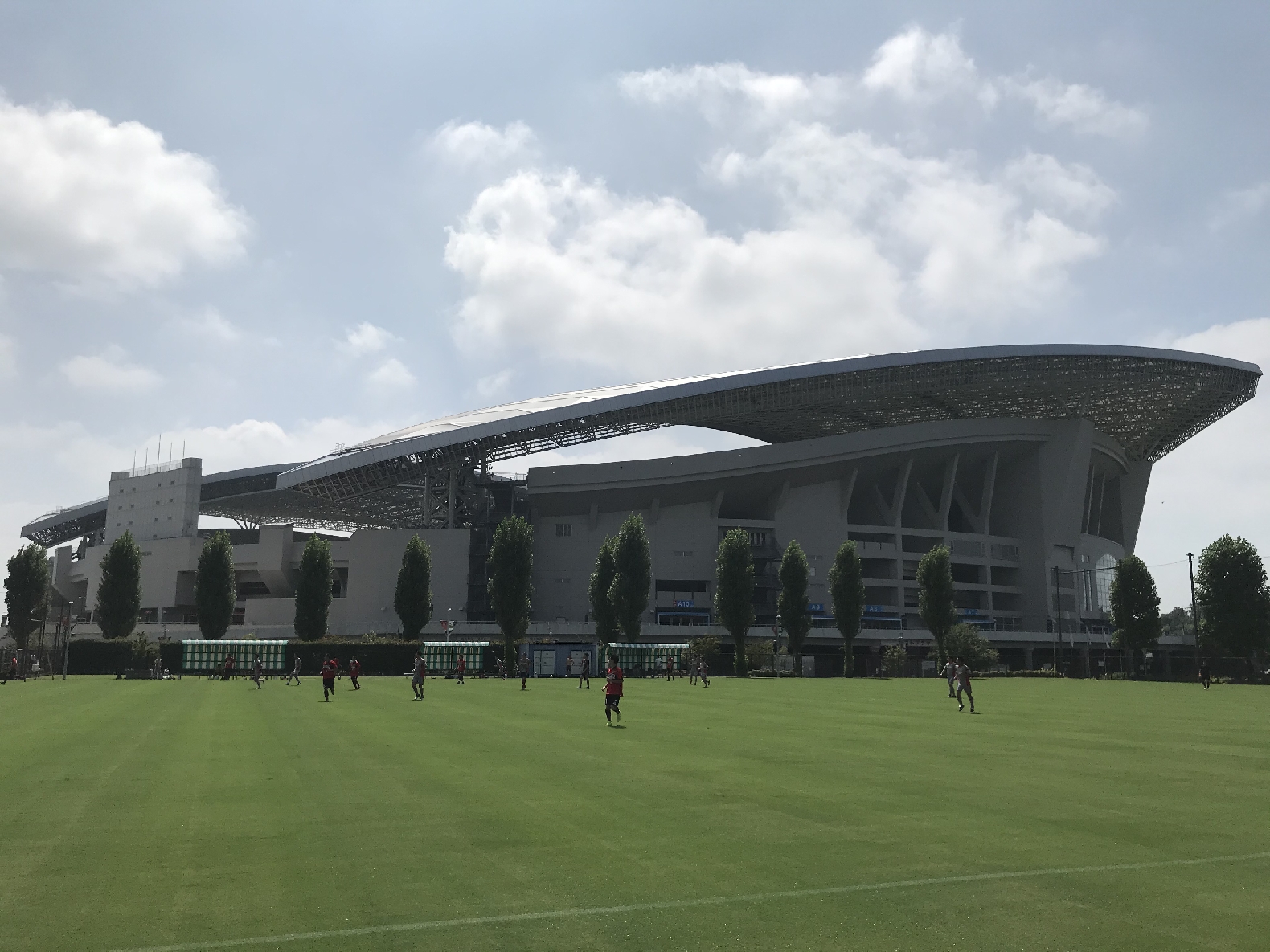 ８月２２日 埼スタドリームサッカーを実施しました 埼玉スタジアム02