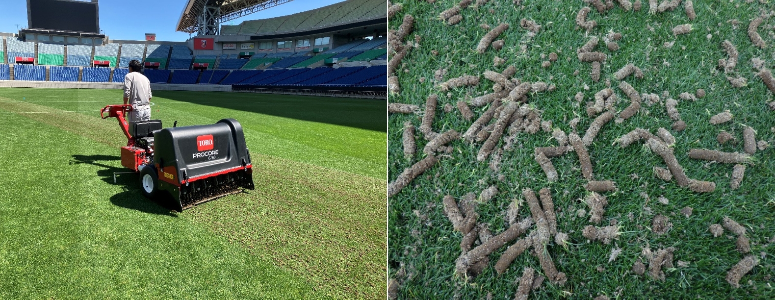 コアリング作業